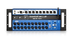 Soundcraft Ui24R  - Sistema de Mezclador Digital para Montaje en Rack con 24 Canales, Grabador Multipista, Wi-Fi de Doble Banda, Efectos dbx/Lexicon, Negro