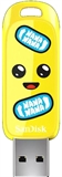 SanDisk Fortnite - Unidad Flash USB, 128GB, USB 3.2, Tipo-A, Amarillo