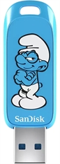 SanDisk Pitufo  - Unidad Flash USB, 64GB, USB 3.2, Tipo-A, Azul
