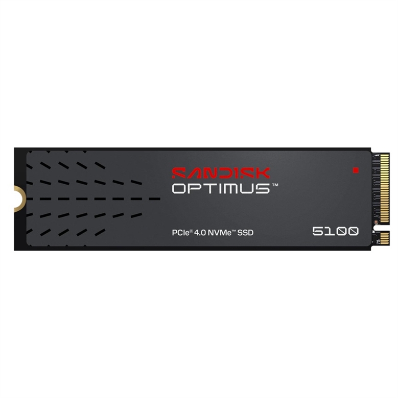 SDSP51500GAN-000E0 SanDisk Optimus 5100 NVMe 500GB Internal SSD-Front