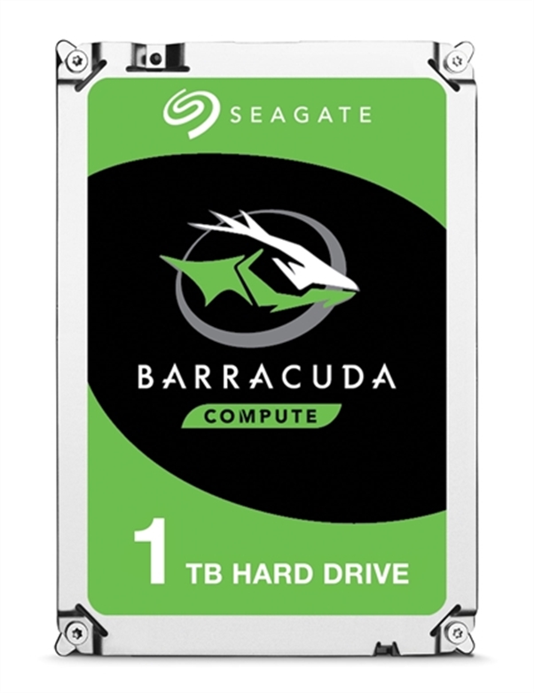 Seagate Barracuda HDD 5400rpm 1TB 3.5inch Front View