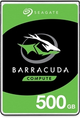 Seagate Barracuda ST500LM030 - Internal Hard Drive, 500GB, 5400rpm, 2.5", 128MB Cache