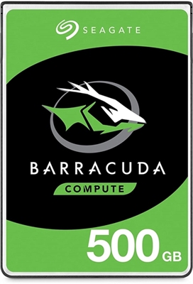 Seagate Barracuda HDD 5400rpm 500GB 2.5inch Front View