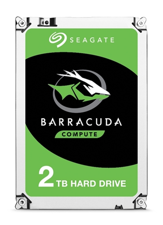Seagate Barracuda HDD 7200rpm 2TB 3.5inch Vista Frontal