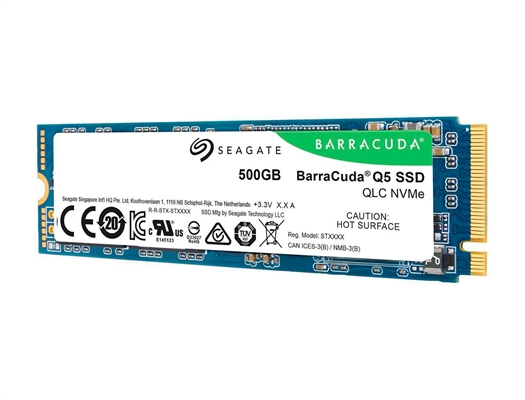 Seagate Barracuda Q5 - Solid State Drive 500GB back view