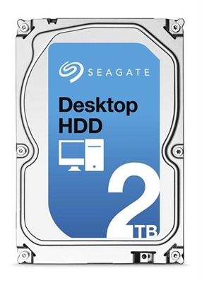 Seagate Desktop HDD 2TB Almacenamiento Interno Vista Completa