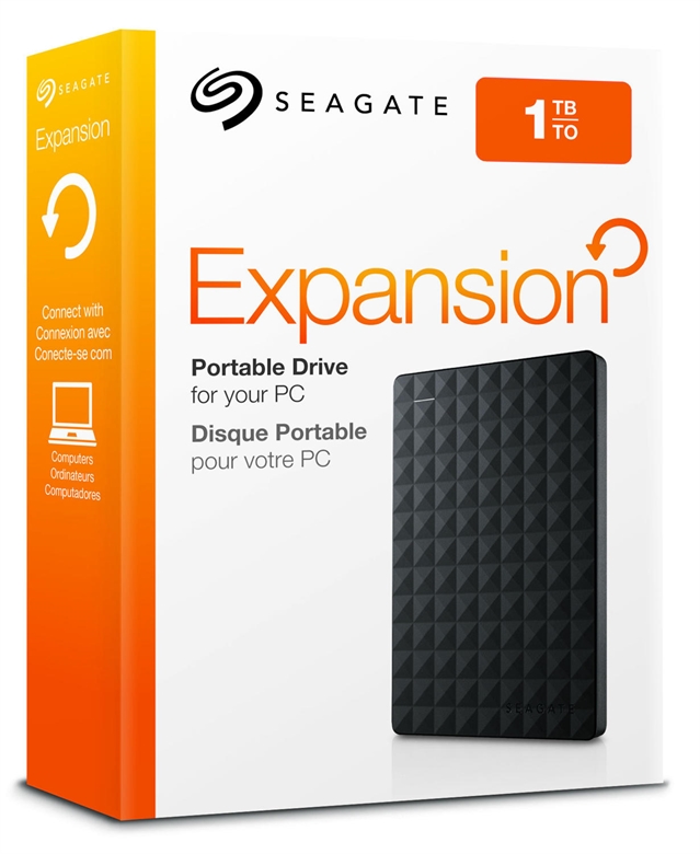 Seagate Expansion 1 TB Package View