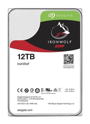 Seagate IronWolf NAS 12GB Back View