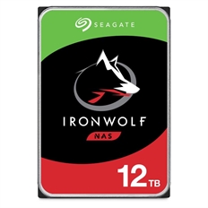 Seagate IronWolf - Internal Hard Drive, 12TB, 7200rpm, 3.5", 256MB Cache