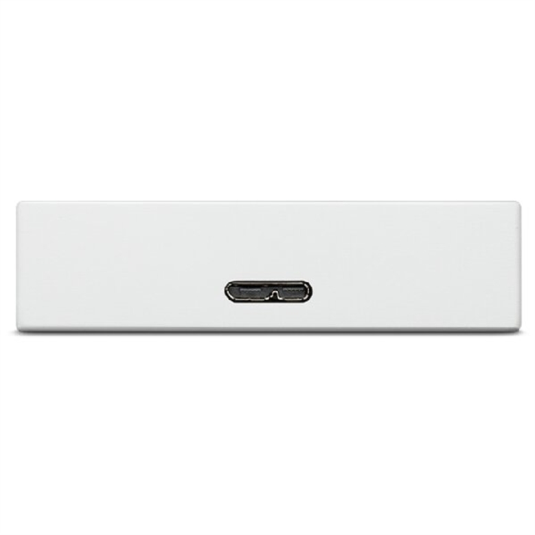 Seagate One Touch External HDD Light Blue Front Port View