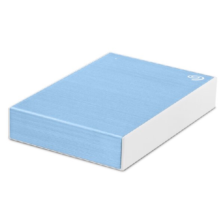 Seagate One Touch External HDD Light Blue Isometric View