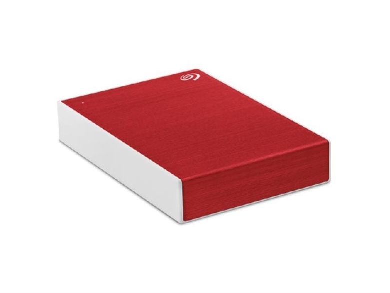 Seagate One Touch Rojo 5TB Vista Isometrica Derecha