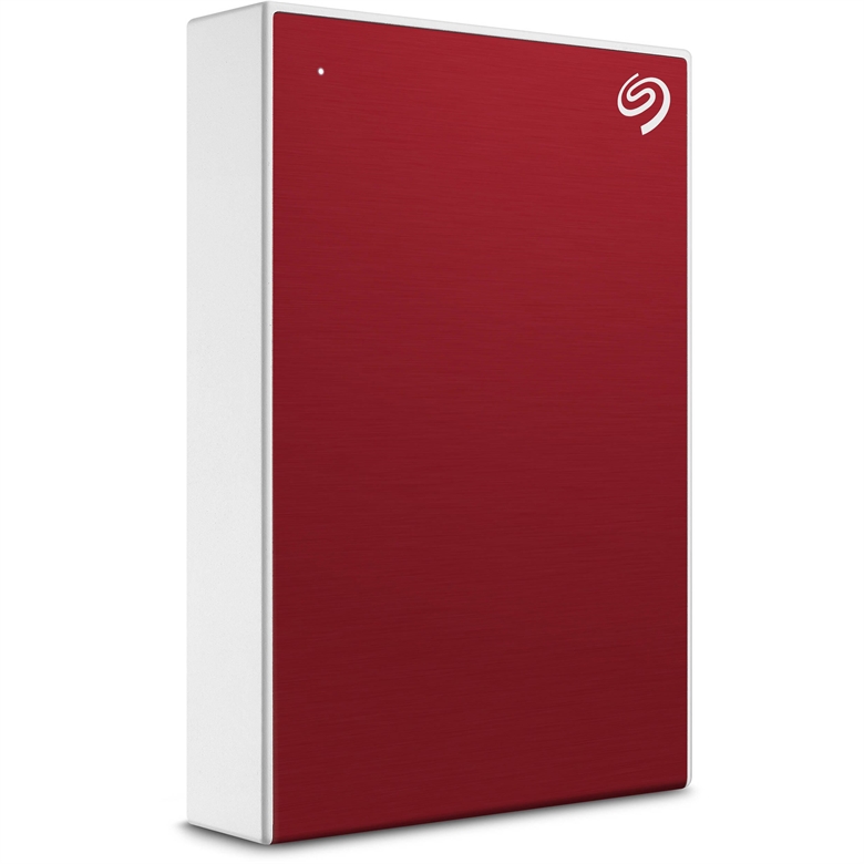 Seagate One Touch Rojo 5TB Vista Derecha