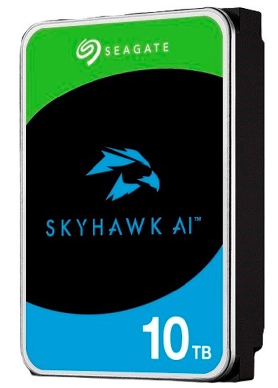 Seagate SkyHawk AI 10TB left view