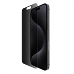 Belkin TemperedGlass Privacy Screen - Protector de pantalla, iPhone 15 Pro Max, Cristal Templado Con Filtro de Privacidad
