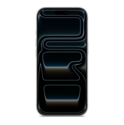 SFA164bg-LA InvisiGlass Privacy Tempered Glass Screen Protector-Front View