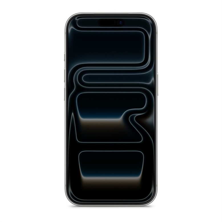 SFA164bg-LA InvisiGlass Privacy Tempered Glass Screen Protector-Front View