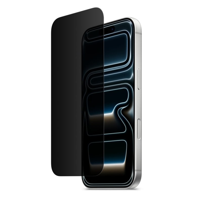 SFA164bg-LA InvisiGlass Privacy Tempered Glass Screen Protector-General View