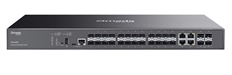 TP-Link Omada SG5428XF - Lite L3 Managed Switch, 24 Gigabit SFP Ports, 128Gbps