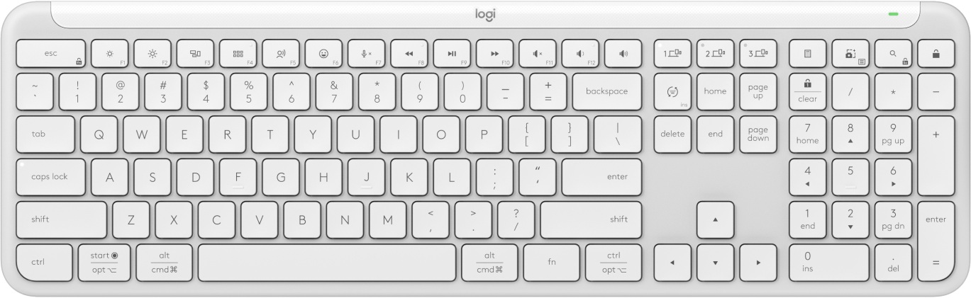 Logitech Signature Slim Keyboard K950 en Panamá | Pana Compu