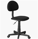 Xtech AM160GEN65 - Black Office Adjustable Height, Plastic Base and Soft Cloth Cushion