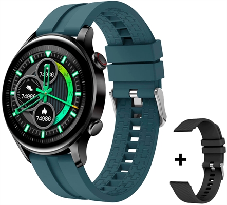 SKEIWATCH C60 preview with extra band black
