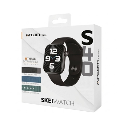 Reloj Inteligente SkeiWatch S40 Negro-Vista caja