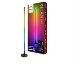 Nexxt Solutions NHB-S716  - Lámpara de Piso LED Inteligente, RGBIC + Luz Blanca Regulable, Impulsada por IA, 1000 Lúmenes, Wi-Fi 2.4GHz, 10.5W, 1 Unidad
