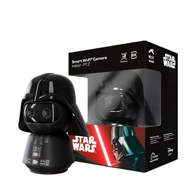 Smart Wi-Fi PTZ Camera Darth Vader Edition-Front View