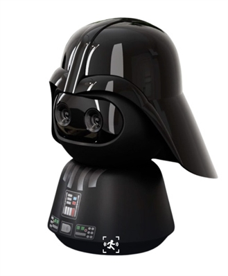 Smart Wi-Fi PTZ Camera Darth Vader Edition-Side View