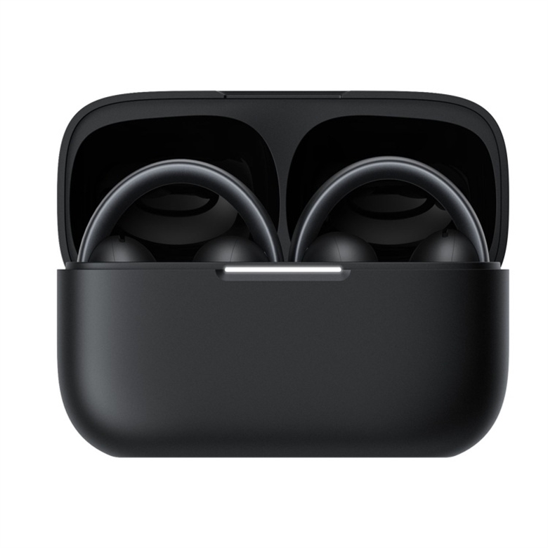 Soundcore AeroClip Open-Ear Clip-On Wireless Earbuds-Case Front View