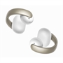 Soundcore AeroClip Open-Ear Earbuds with Charging Case-White-Frontal View