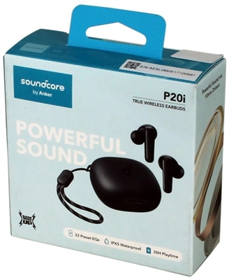 Soundcore P20i True Wireless Earbuds - A39490F2 - vista del empaque