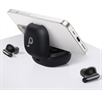 True Wireless Earbuds with Adaptive Noise Cancelling and Smart Charging Case-Phone stand view