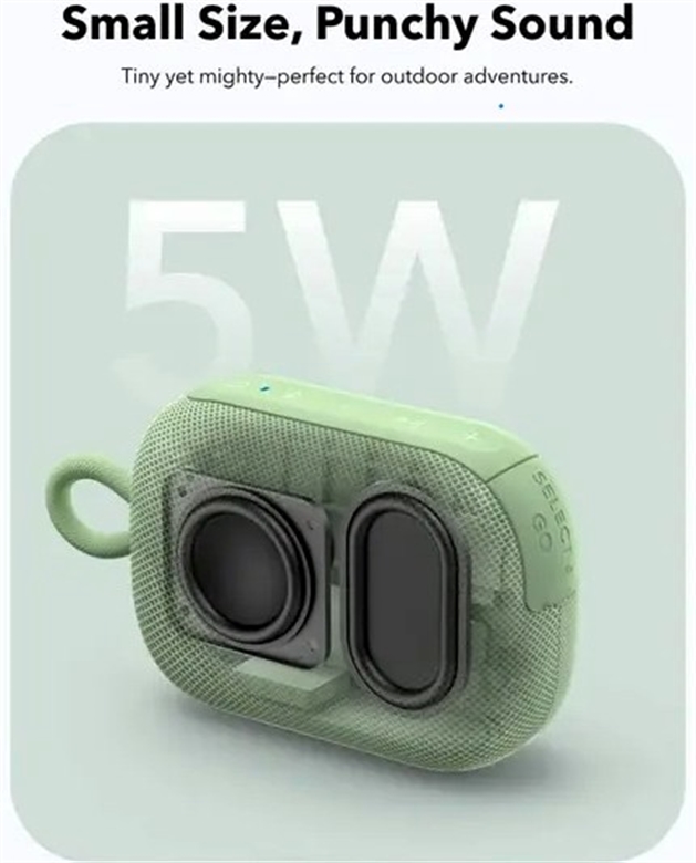 Soundcore Select 4 Go Portable Wireless Speaker - A31X1161 - Rear View