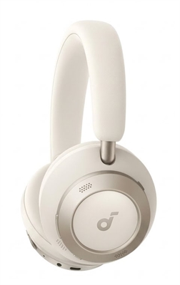 Audífonos Inalámbricos Soundcore Space One Pro Cream White-Vista costado