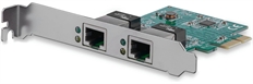 StarTech.com ST1000SPEXD4 - Tarjeta de Expansión, x1 PCI Express a Dual Gigabit Ethernet