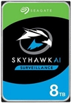 Seagate SkyHawk AI - Internal Hard Drive, 8TB, 7200rpm, 3.5", 256MB Cache