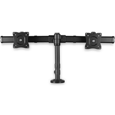 StarTech ARMBARDUOG - Soporte para Monitor, Negro, 13" a 27" , Peso Máximo 8Kg per arm, 87 x 13.5 x 51.5cm