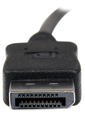 StarTech.com DISPL15MA Cable de Video Activo DisplayPort hasta 3840 x 2400p a 60Hz Negro Conector