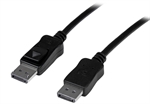 StarTech.com DISPL15MA - Video Cable, DisplayPort Male to DisplayPort Male, Up to 3840 x 2160p, 15m, Black