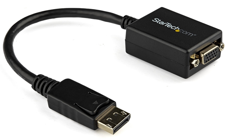 StarTech.com DP2VGA2 Video Adapter DisplayPort Male to VGA Female