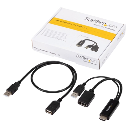 StarTech.com HD2DP HDMI to DisplayPort Adapter Package Contents