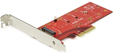 StarTech.com PEX4M2E1 - PCIe Adapter, x4 PCI Express 3.0 to M.2 PCIe NVMe SSD