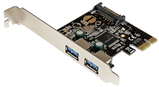 StarTech.com PEXUSB3S23 - PCIe Card, x1 PCI Express 2.0 to 2 USB 3.0 Ports
