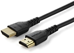 StarTech.com RHDMM2MP - Video Cable, HDMI Male to HDMI Male, Up to 4096 x 2160p, 2m, Black