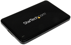 StarTech.com S2510BPU337 - 2.5" Hard Drive Enclosure, SATA III to USB 3.0 Micro-B, 2TB