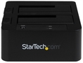 StarTech.com SDOCK2U33EB Docking Station eSATA USB 3.0 de 2 Ranuras para Disco Duro o SSD SATA de 2.5" o 3.5" Vista Frontal