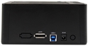 StarTech.com SDOCK2U33EB Docking Station eSATA USB 3.0 de 2 Ranuras para Disco Duro o SSD SATA de 2.5" o 3.5" Puertos