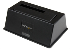 StarTech.com SDOCKU33BV - Docking Station de Disco Duro Formato HDD/SSD 2.5" o 3.5", Combinación de Alimentación y SATA III a USB 3.0, 4TB